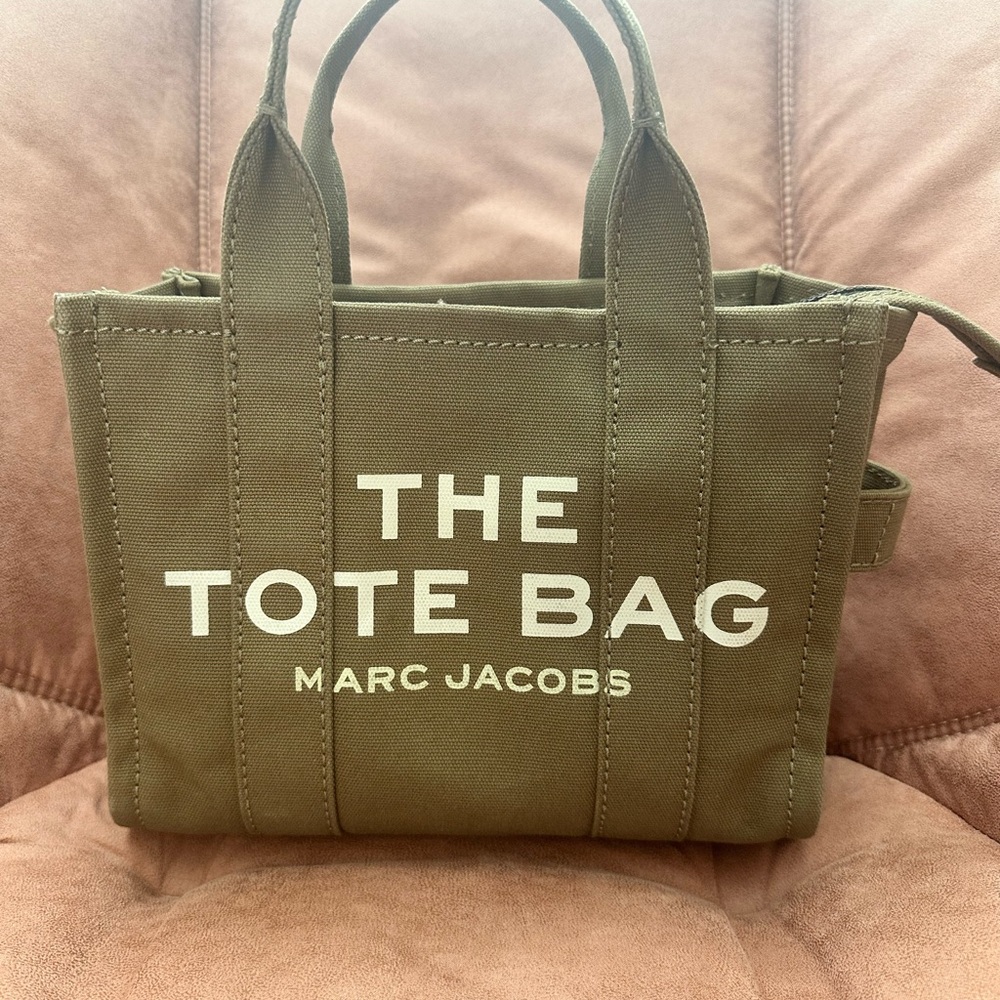 Marc Jacobs Canvas Tote Crossbody Bag